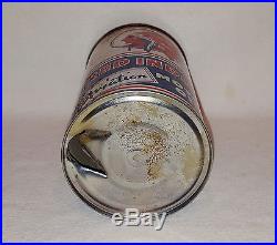 Vintage RED INDIAN Aviation motor oil 1 quart tin CAN