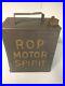 Vintage ROP R. O. P Russian Oil Products LTD Petrol Spirit can ROP Brass Cap