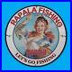 Vintage Rapala Fishing 1935 Gas Station Service Man Cave Oil Porcelain Sign