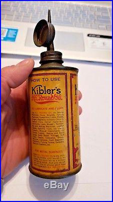 Vintage Rare Kibler's All Round Oil Handy Oiler Indianapolis Ind