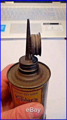 Vintage Rare Kibler's All Round Oil Handy Oiler Indianapolis Ind