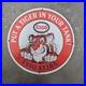 Vintage Red Esso Tiger Old Us Gasoline Oil Gas Pump Enamel Porcelain Sign