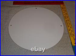 Vintage Red Hat Tri-star? Gasoline 11 3/4 Porcelain Metal Independent Oil Sign