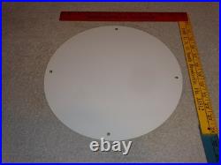 Vintage Red Indian Mccoll Frontenac 11 3/4 Porcelain Metal Canada, Gas Oil Sign