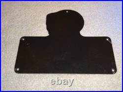 Vintage Red Indian Mccoll-frontenac Products Porcelain Metal Gasoline & Oil Sign