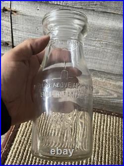 Vintage Red Indian Oil Bottle Red Indian Advertising Pint