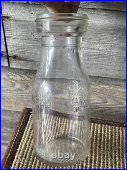 Vintage Red Indian Oil Bottle Red Indian Advertising Pint