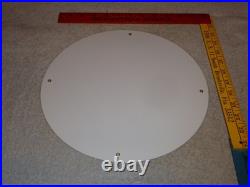 Vintage Richfield Eagle Hi Octane Gasoline 11 3/4 Porcelain Metal Gas Oil Sign