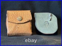 Vintage Richfield Gas Oil Advertising Tape Measure With Leather Case Rare Vintage Richfield Gas Oil Advertising Tape Measure With Leather Case Rare