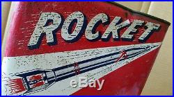 Vintage Rocket Motor Oil Can