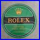 Vintage Rolex Submariner New York Us Gasoline Oil Gas Pump Enamel Porcelain Sign