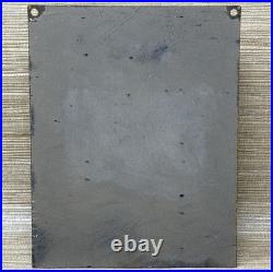 Vintage Rosie The Riveter Porcelain Sign Us Wwii