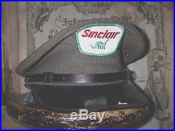 Vintage SINCLAIR OIL Gas Station Attendant Hat Cap / Nice SIZE 6 7/8 / Original