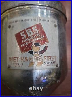 Vintage SRS Formulated Skin Cleaner Dispenser, Vintage Service Station