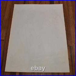 Vintage SUPER FLO WEAR EVER Motors GAS OIL Advertising Poster SIGN ROCKET LADY