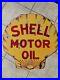 Vintage Shell Motor Oil Porcelain Sign