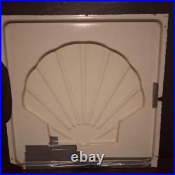 Vintage Shell Service Station Sign Face 25.5 Embossed Gas Oil Advertising