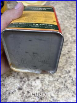 Vintage Sherwin Williams DDT powder tin