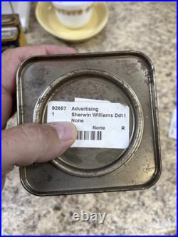 Vintage Sherwin Williams DDT powder tin