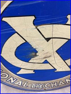 Vintage Sign Unity For Service National Exchange Club 30