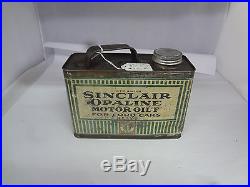 Vintage Sinclair 1/2 Gallon Ford Opaline Oil Can 826-y
