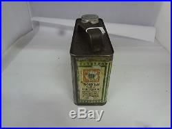 Vintage Sinclair 1/2 Gallon Ford Opaline Oil Can 826-y