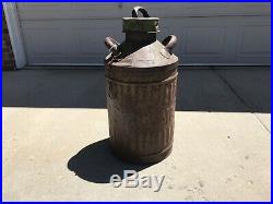 Vintage Sinclair 10 Gallon Oil Gas Can! Great Condition