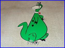 Vintage Sinclair Dino The Dinosaur 12 Metal Gasoline & Oil Sign! Flintstones