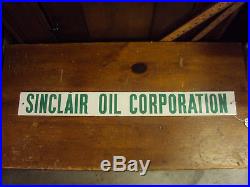 Vintage Sinclair Oil Porcelain Sign 107-v