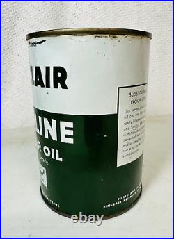 Vintage Sinclair Opaline Motor Oil Full 1 Quart Can