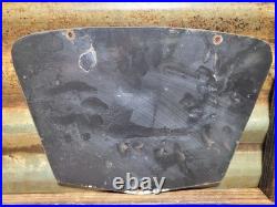 Vintage Sinclair Porcelain Sign Gasoline Motor Oil Service Pump Plate Petroliana