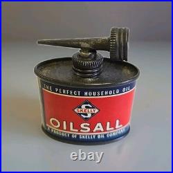 Vintage Skelly Oil Company Advertising Skelly Oilsall Household Handy Oiler Can