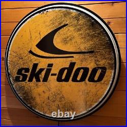 Vintage Ski-doo 30 Backlit LED Lighted Sign