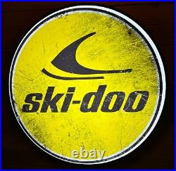 Vintage Ski-doo 30 Backlit LED Lighted Sign