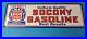 Vintage Socony Gasoline Sign Mobil Gas Pump Advertising Porcelain Sign