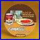 Vintage Soup Camplilli Tomato Porcelain Enamel Gas & Oil Garage Man Cave Sign