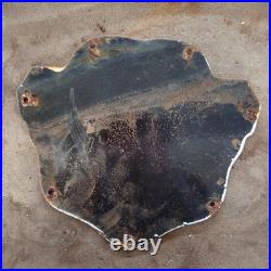 Vintage Southern States Scs Old Us Gasoline Oil Gas Pump Enamel Porcelain Sign
