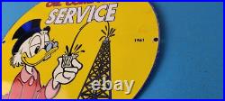 Vintage Standard Gasoline Sign Gas Oil Pump Plate Porcelain Walt Disney Sign Vintage Standard Gasoline Sign Gas Oil Pump Plate Porcelain Walt Disney Sign