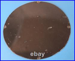 Vintage Standard Gasoline Sign Gas Oil Pump Plate Porcelain Walt Disney Sign Vintage Standard Gasoline Sign Gas Oil Pump Plate Porcelain Walt Disney Sign