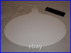 Vintage Standard Gasoline Torch & Flame 18 Porcelain Metal Gas Station Oil Sign