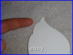 Vintage Standard Gasoline Torch & Flame 18 Porcelain Metal Gas Station Oil Sign