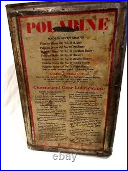 Vintage Standard Oil Polarine 5-Gal Can