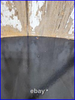 Vintage Standard Porcelain Sign Old 30 Torch Motor Oil Gas Station Service Shop