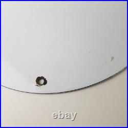 Vintage Sunset Gasoline Sign Gas Motor Oil Pump Plate Porcelain Sign