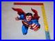 Vintage Superman Movie & Tv Show Die-cut Flying Super Man 12 Metal Gas Oil Sign