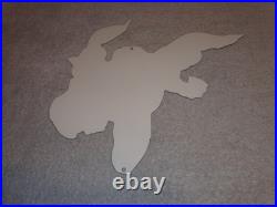 Vintage Superman Movie & Tv Show Die-cut Flying Super Man 12 Metal Gas Oil Sign