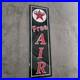 Vintage Texaco Free Air Old Us Gasoline Oil Gas Pump Enamel Porcelain Sign