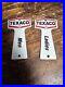 Vintage Texaco Porcelain Sign Gas Station Restroom Key Fob Mens Ladies Bathroom