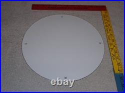 Vintage Texaco Sky Chief Gasoline 11 3/4 Porcelain Metal Service Station Sign