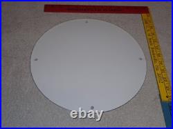 Vintage Texaco Sky Chief Gasoline 11 3/4 Porcelain Metal Service Station Sign